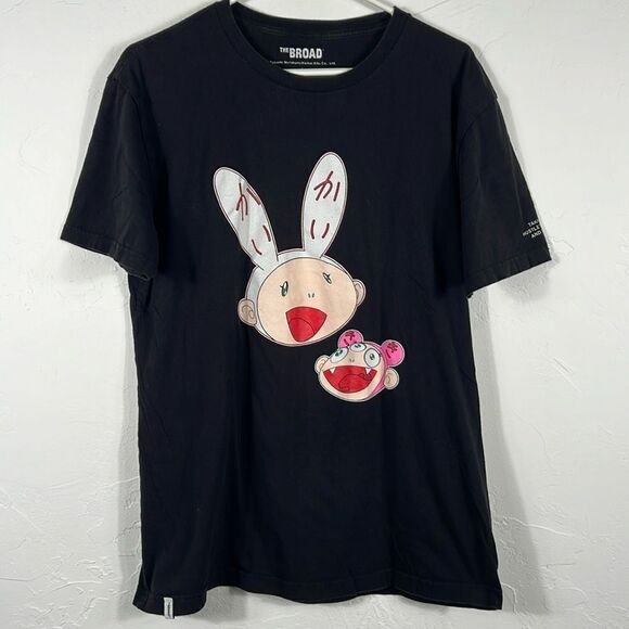 🔥 Takashi Murakami Hustle ‘n’ Punch 2009 The Broad Art Tee Sz Large - PERFECT - Picture 1 of 8